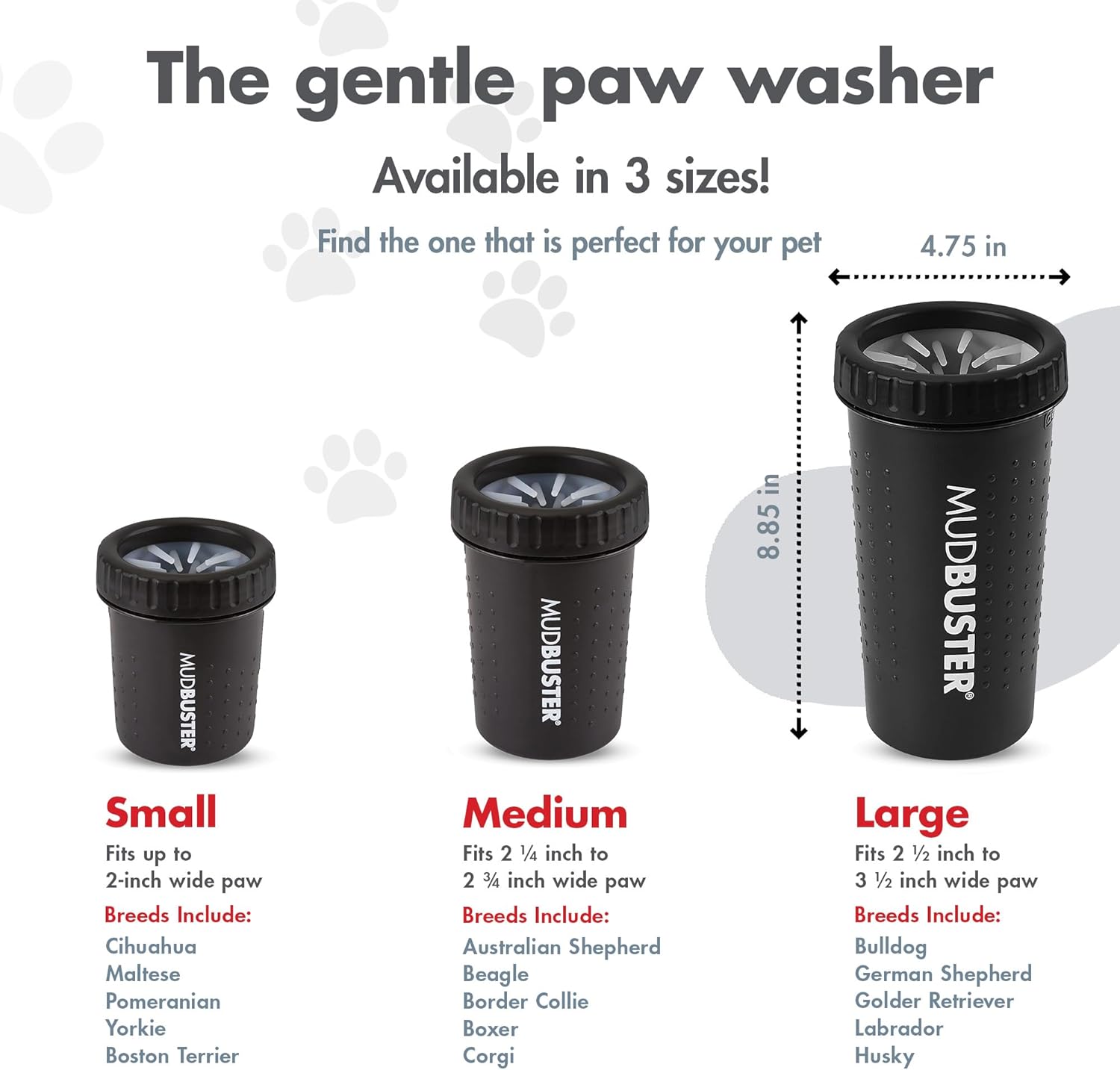 Dog Paw Cleaner Cup | Portable Pet Paw Washer for Dogs